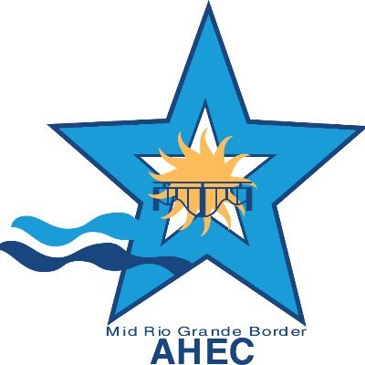 Mid Rio Grande Border AHEC Logo of a star with a bridge in the center