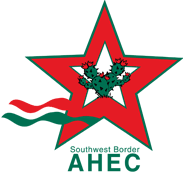 Southwest Border AHEC logo of a cactus inside of a star
